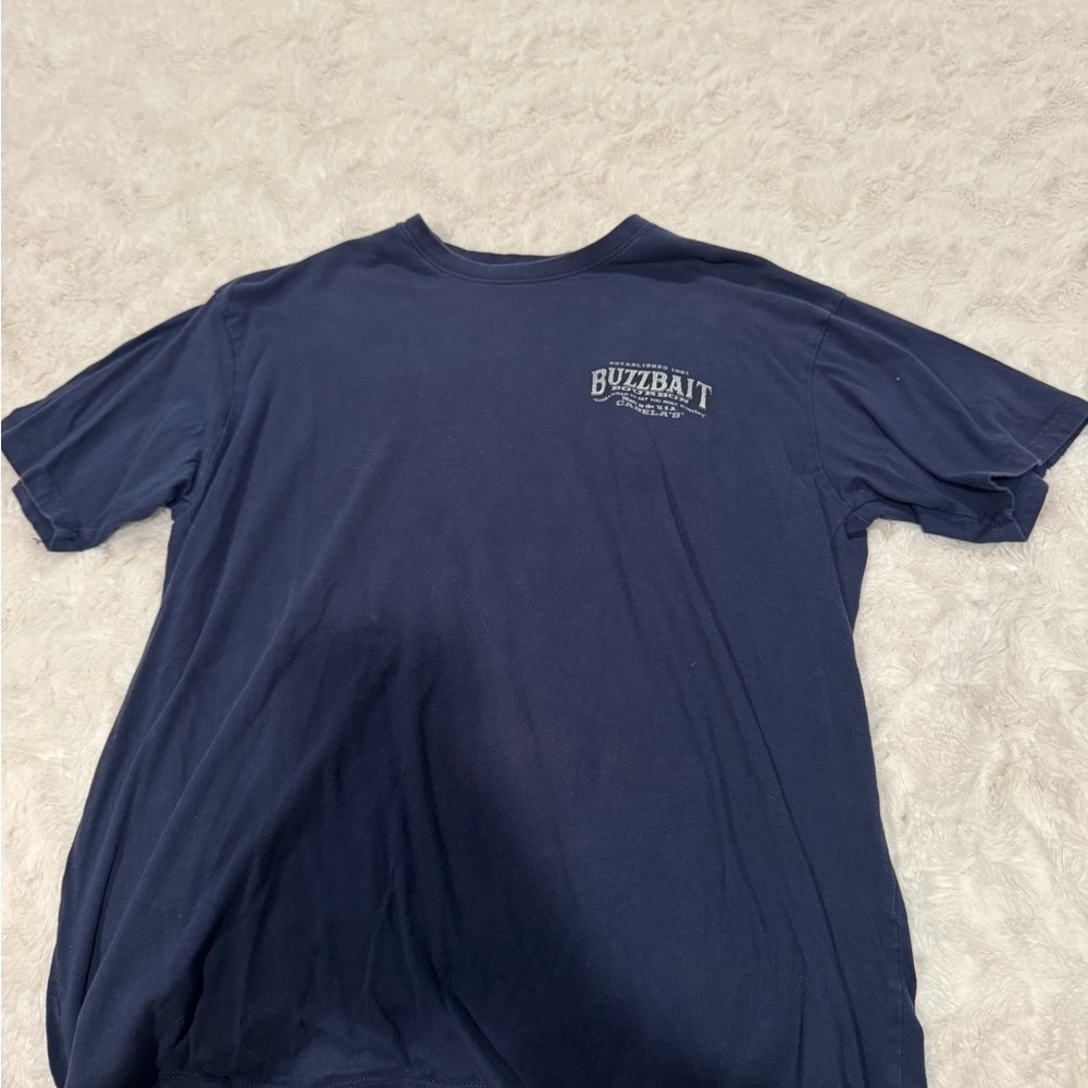 Navy Blue Men's Graphic Tee